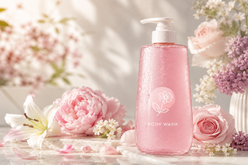 Body Wash With Blooming Touch