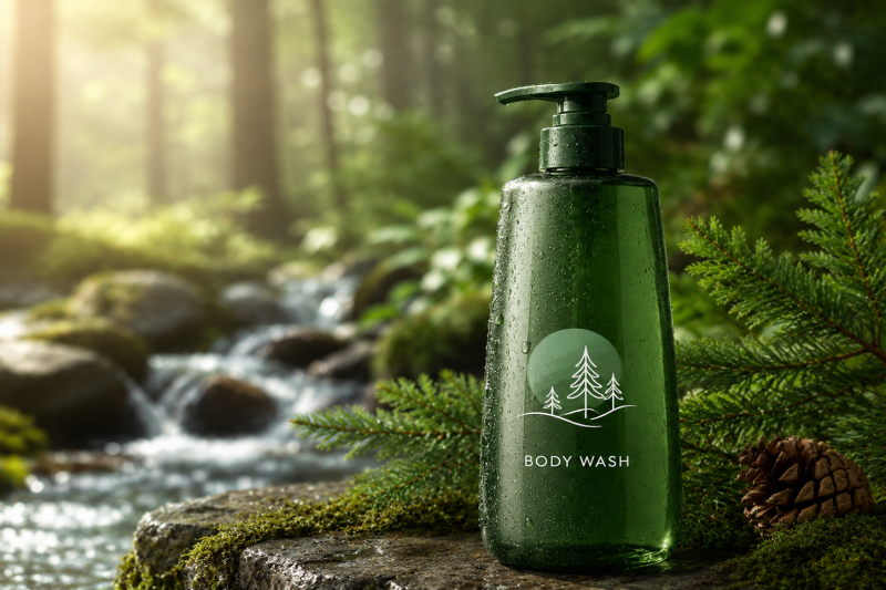 Body Wash With Fresh Flowery Aroma
