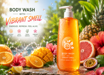 Body Wash With Vibrant Smell