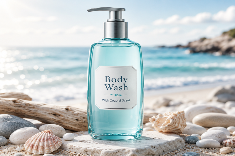 Body Wash With Coastal Scent