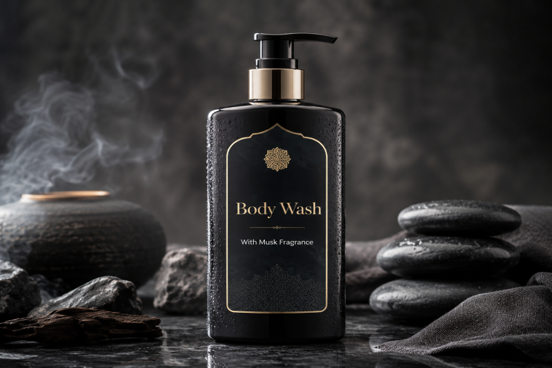 Body Wash With Musk Fragrance