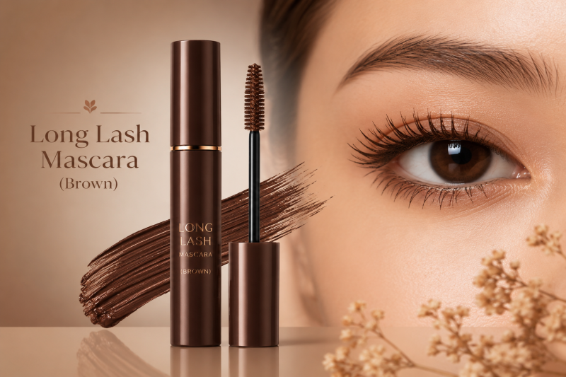 Long Lash Mascara (Brown) – Private Label Manufacturing