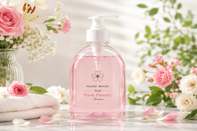 Hand Wash With Fresh Flowery Aroma