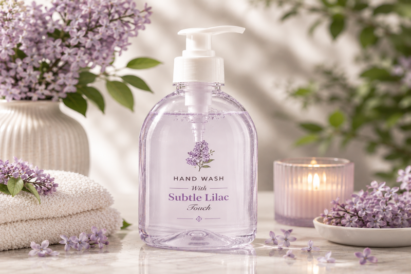 Hand Wash With Subtle Lilac Touch