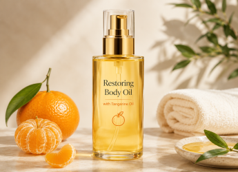 Restoring Body Oil With Tangerine Oil