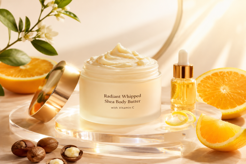 Radiant Whipped Shea Body Butter with Vitamin C