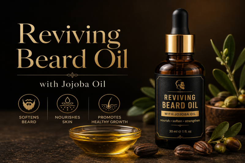 Reviving Beard Oil With Jojoba Oil