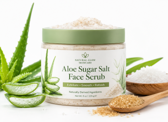 Aloe Sugar Salt Face Scrub