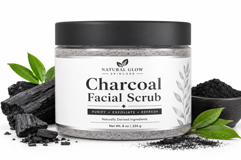 Charcoal Facial Scrub