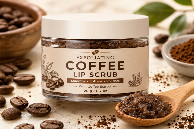 Exfoliating Coffee Lip Scrub