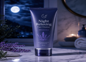 Night Relaxing Face Cleanser With Anti Acne