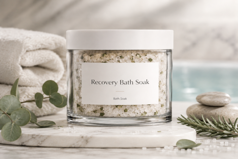 Recovery Bath Soak – Private Label Manufacturing